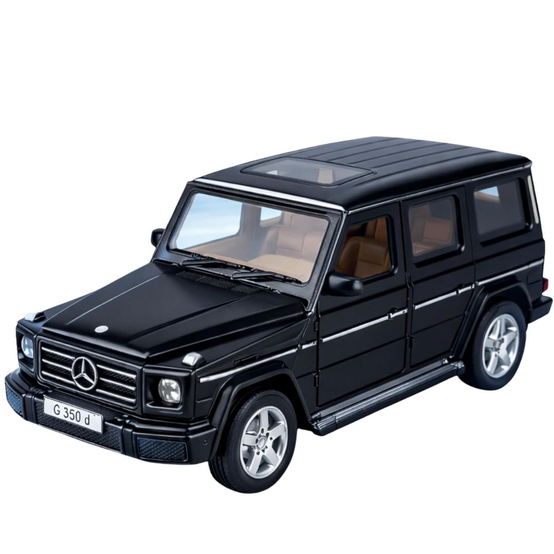 Black Mercedes-Benz G 350d 1:32 Scale Die-Cast car By MSZ