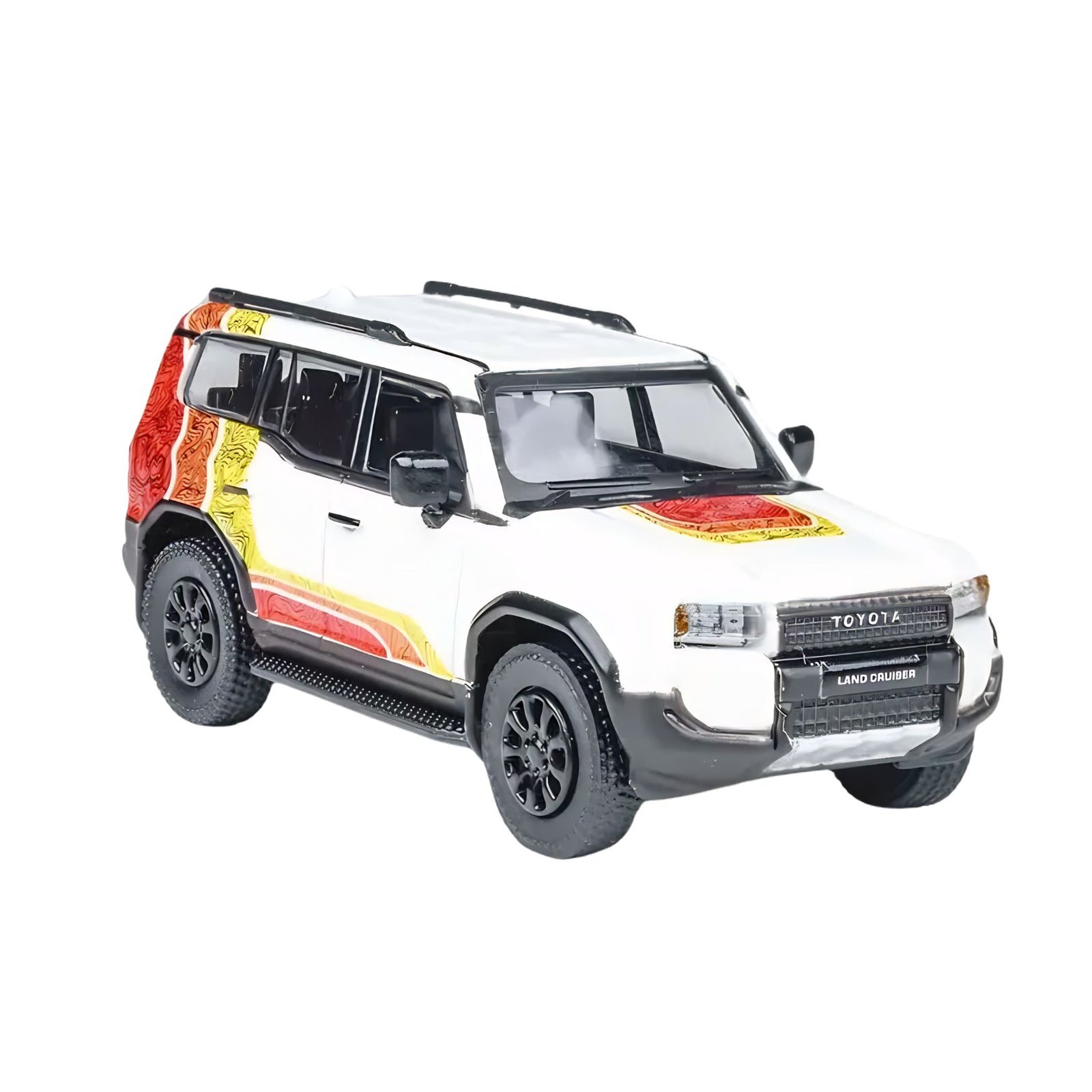 Toyota Land Cruiser 2024 Lc250  Trd Colors 1:64 Diecast Car By Para64