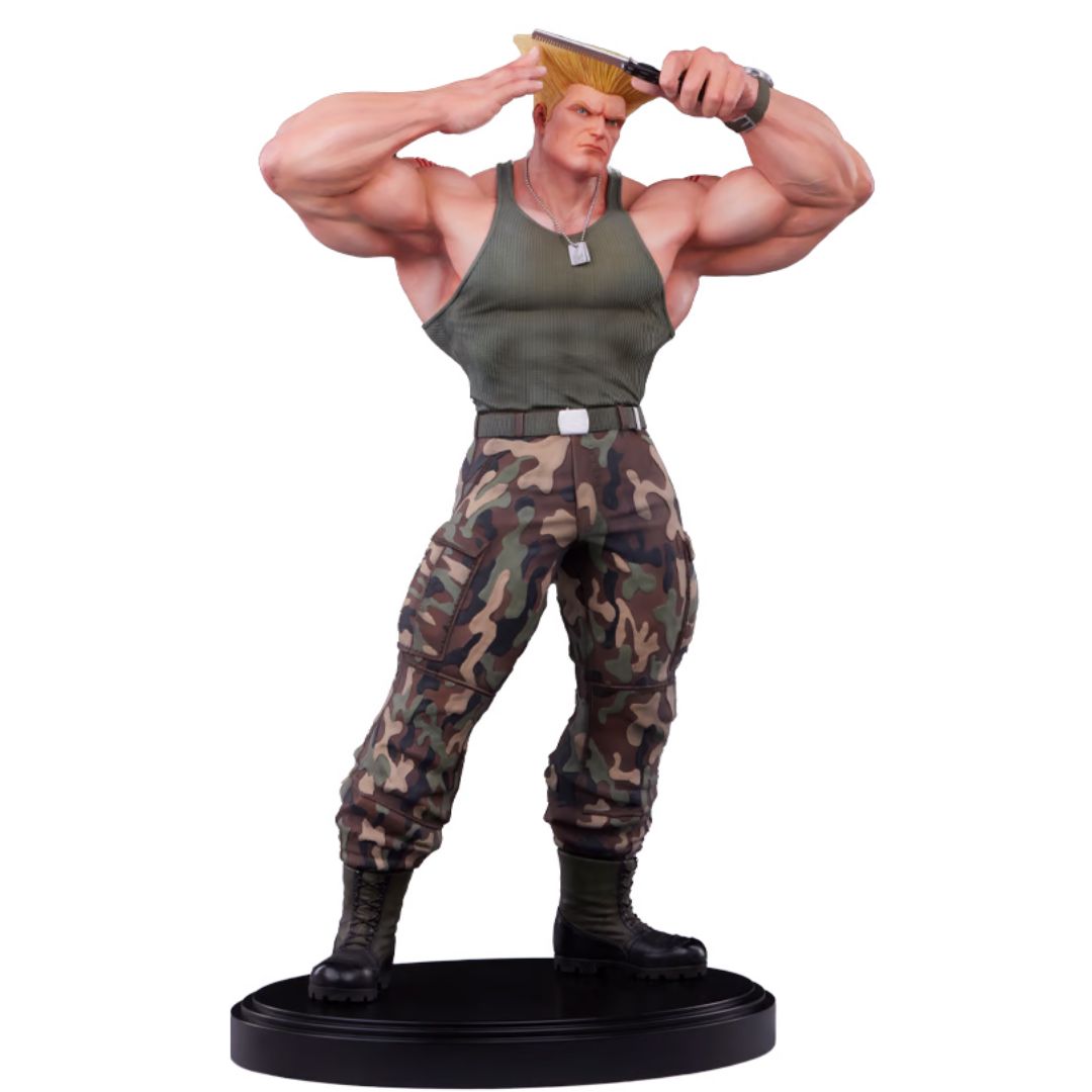 Guile Deluxe Edition statue by PCS Collectibles -PCS Studios - India - www.superherotoystore.com