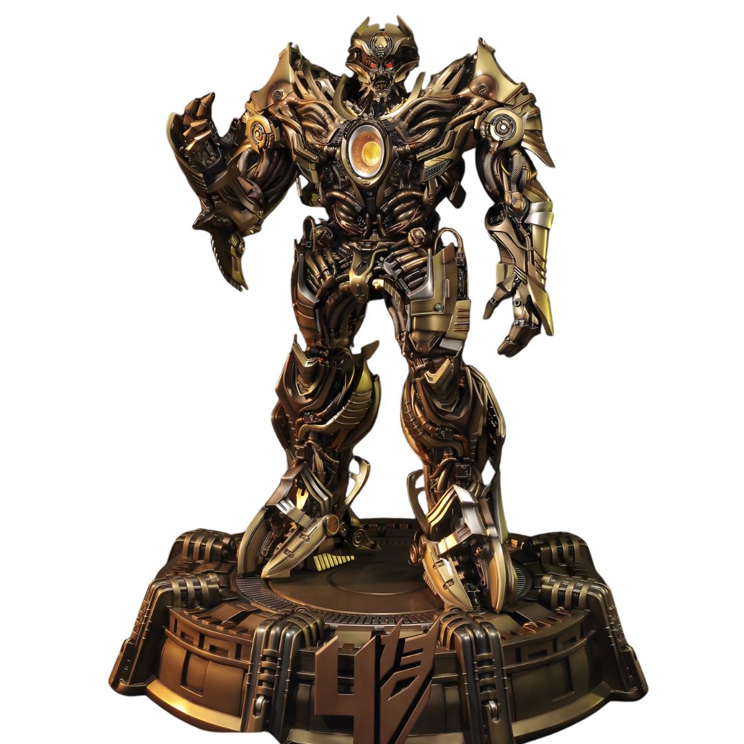 Transformers: Age Of Extinction (Film) Galvatron Gold Version Statue By Prime1 Studios -Prime 1 Studio - India - www.superherotoystore.com
