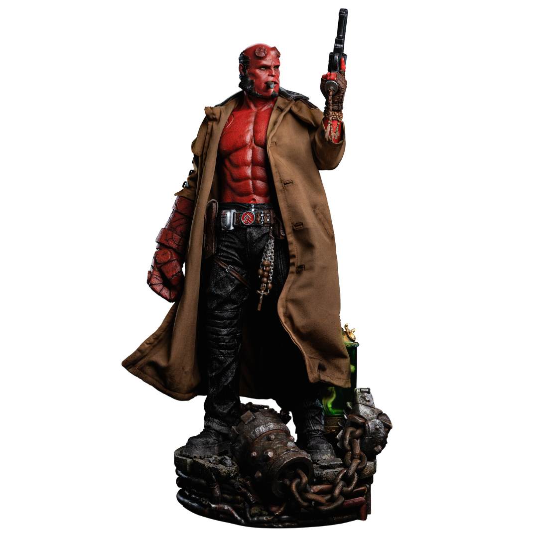 Hellboy Legacy 1/4th Replica by Iron Studios -Iron Studios - India - www.superherotoystore.com