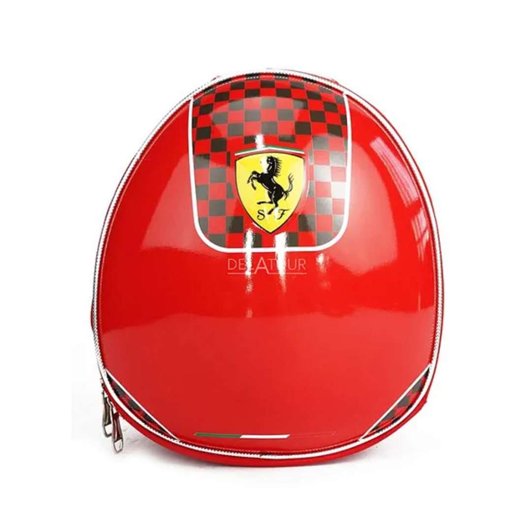 FERRARI HARDSHELL SPORTS ACCESSORY BAG FOR FERRARI Size 2 SOCCER BALL- RED by Mesuca -Mesuca - India - www.superherotoystore.com