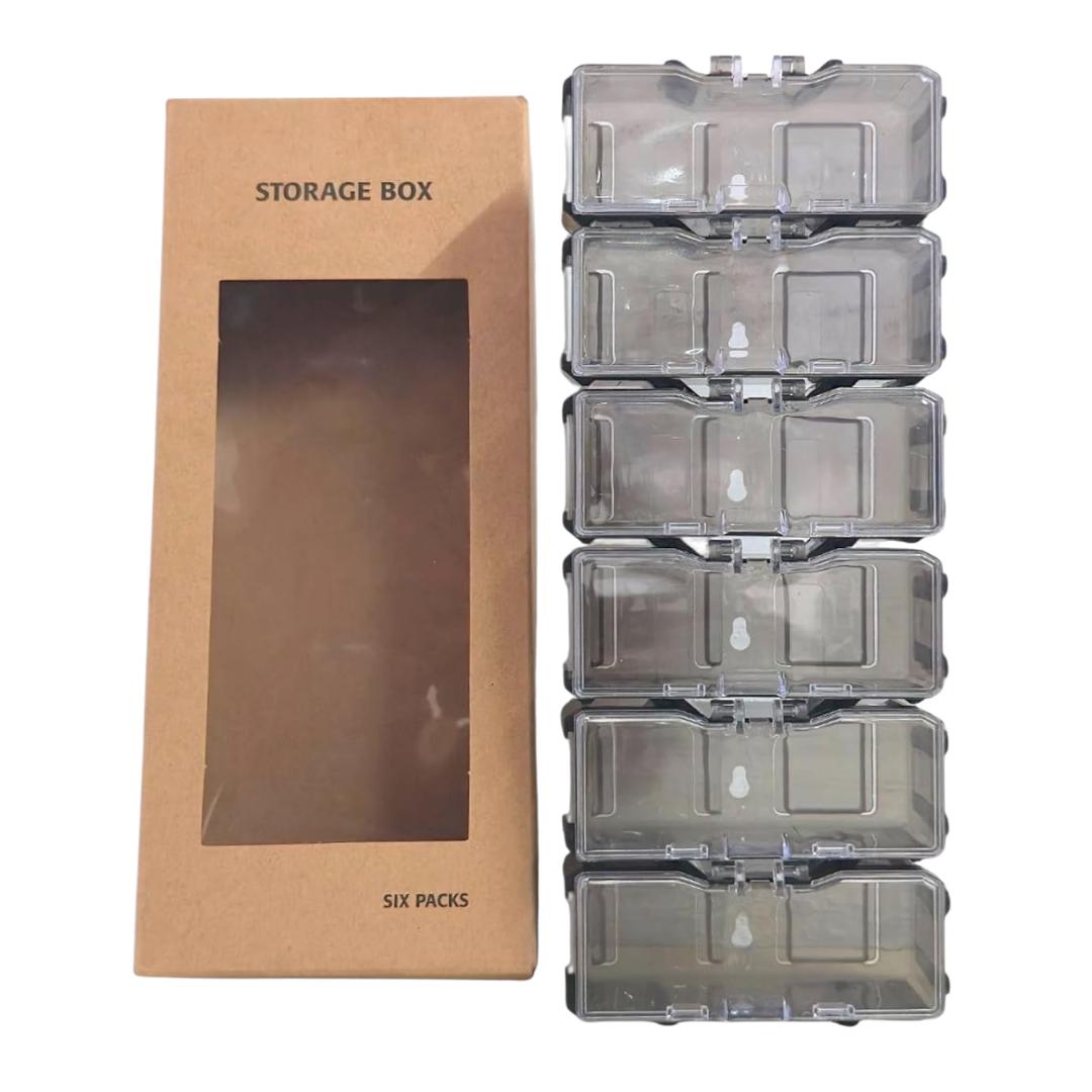 Diecast Car Storage Display Case For Toy Car Collection Set Of 6 -Bburago - India - www.superherotoystore.com