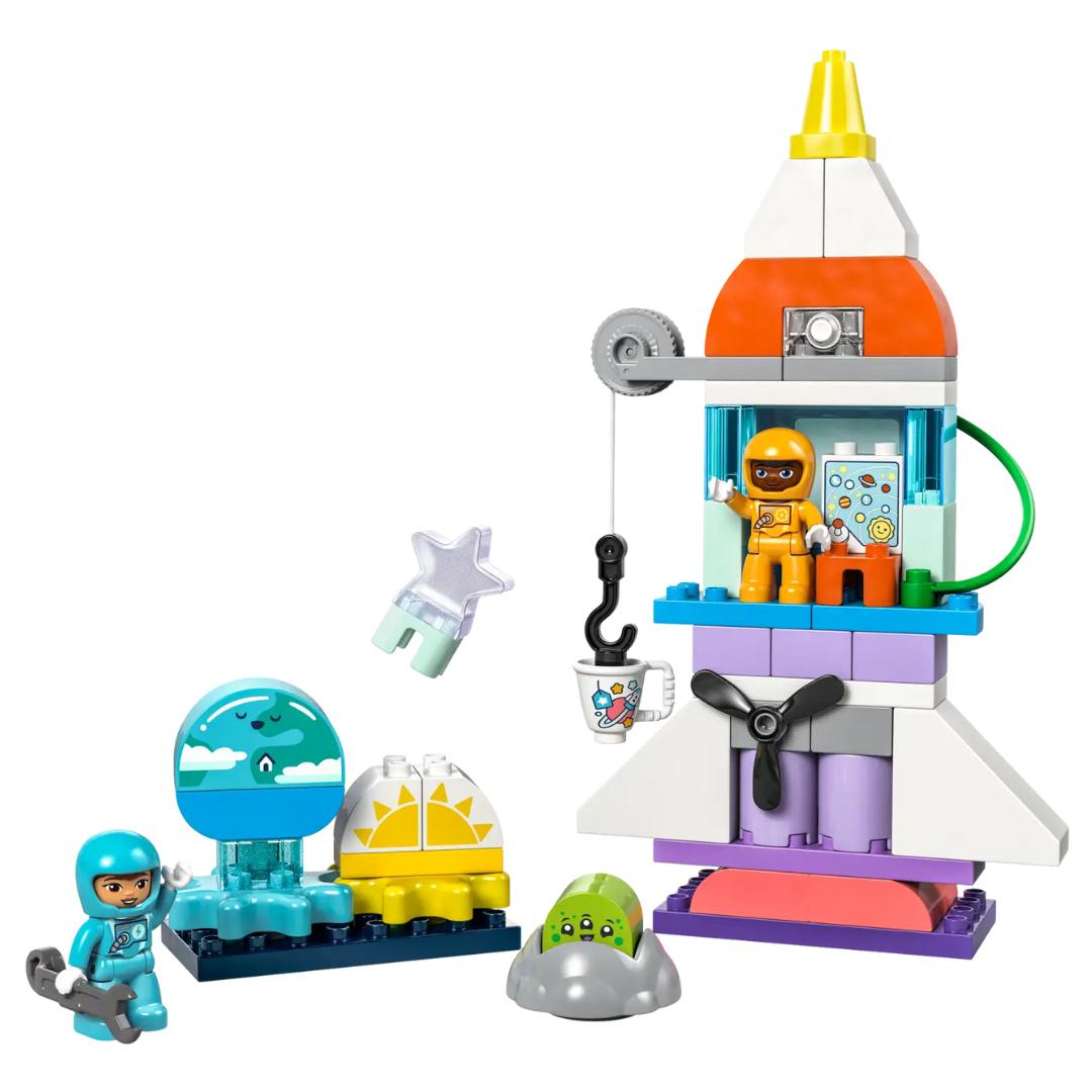 Lego Duplo 3 in 1 Space Shuttle Adventure -Lego - India - www.superherotoystore.com