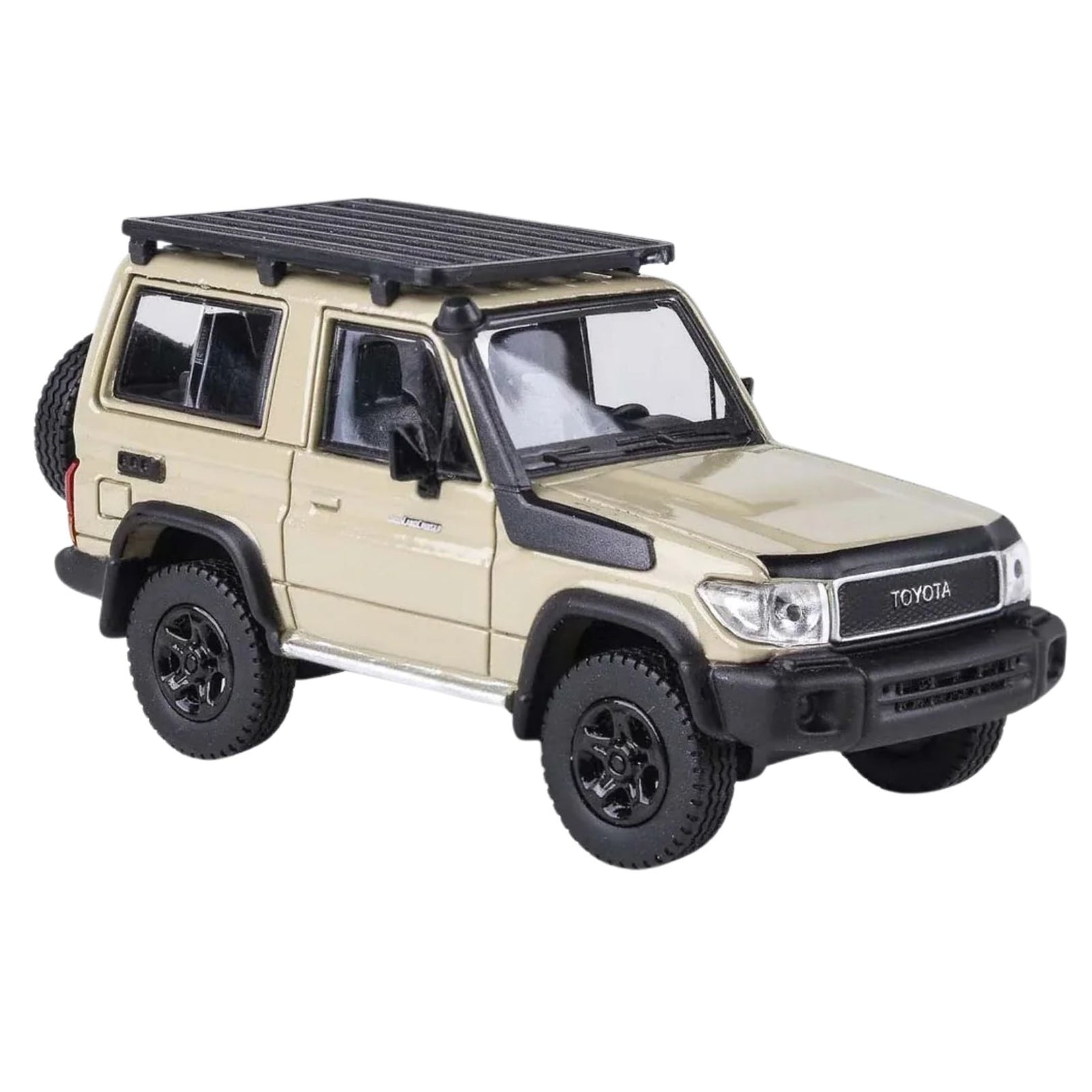 Toyota Land Cruiser Lc71 Anniversary Edition Sandy Taupe 1:64 Diecast Car By Para64