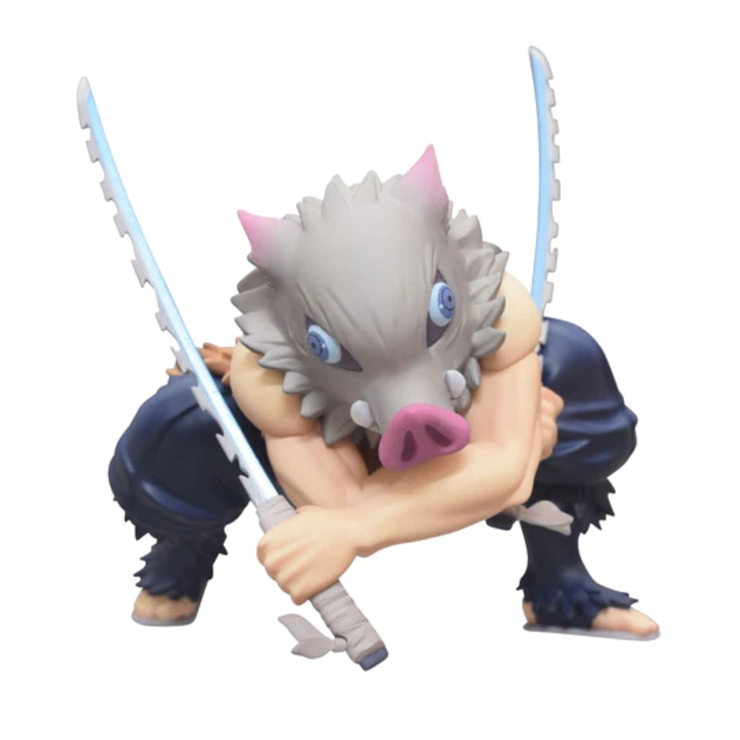 Demon Slayer: Kimetsu No Yaiba Noodle Stopper Statue -Hashibira Inosuke By Furyu -Furyu - India - www.superherotoystore.com