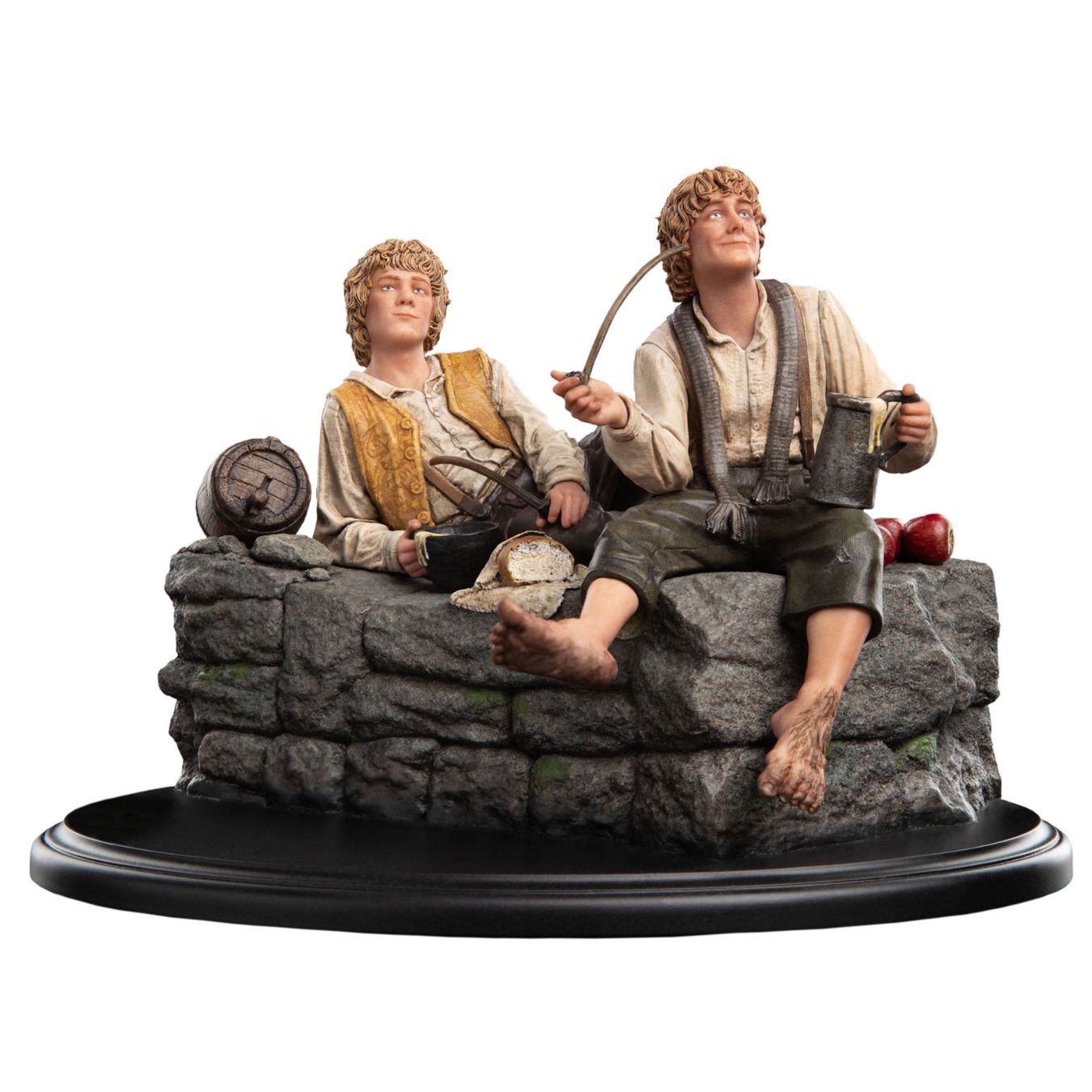 Weta Workshop The Lord Of The Rings Trilogy Miniature Statue - Merry And Pippin By Weta Workshop -Weta Workshop - India - www.superherotoystore.com