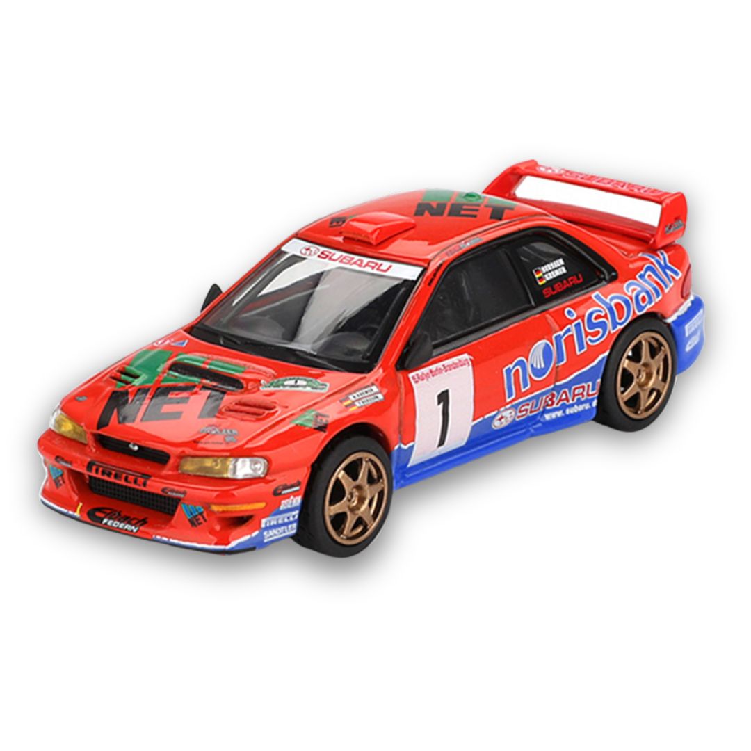 Subaru IMPR Red Die-cast Car by Mini GT -Mini GT - India - www.superherotoystore.com