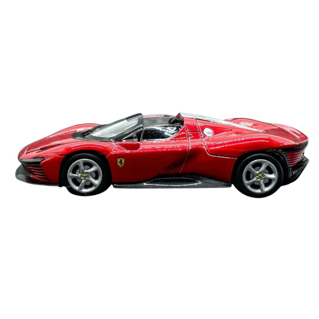 Red Race & Play Ferrari Daytona SP3 1:64 Scale Die-Cast Car By Bburago