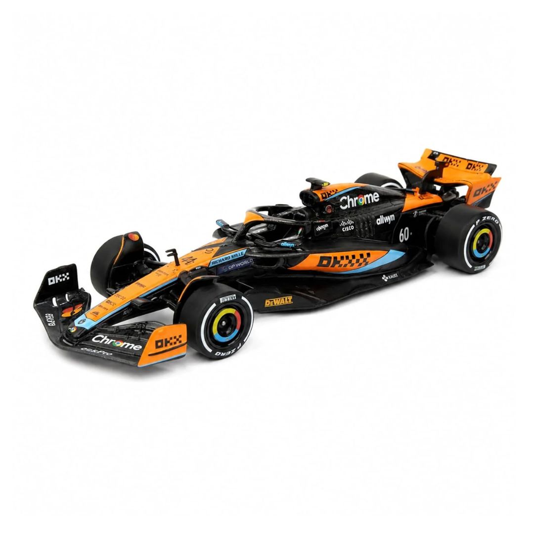 Mclaren F1 Official Formual 1 Car With Helmet (I) 1:43 Die-Cast Car By Cca -CCA - India - www.superherotoystore.com
