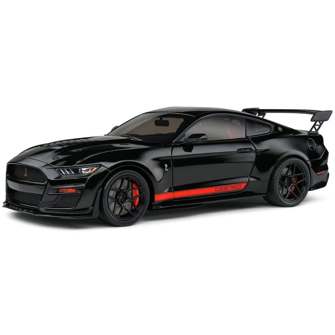 2022 Black Shelby GT 500 1:18 Scale Die-Cast Car by Solido -Solido - India - www.superherotoystore.com
