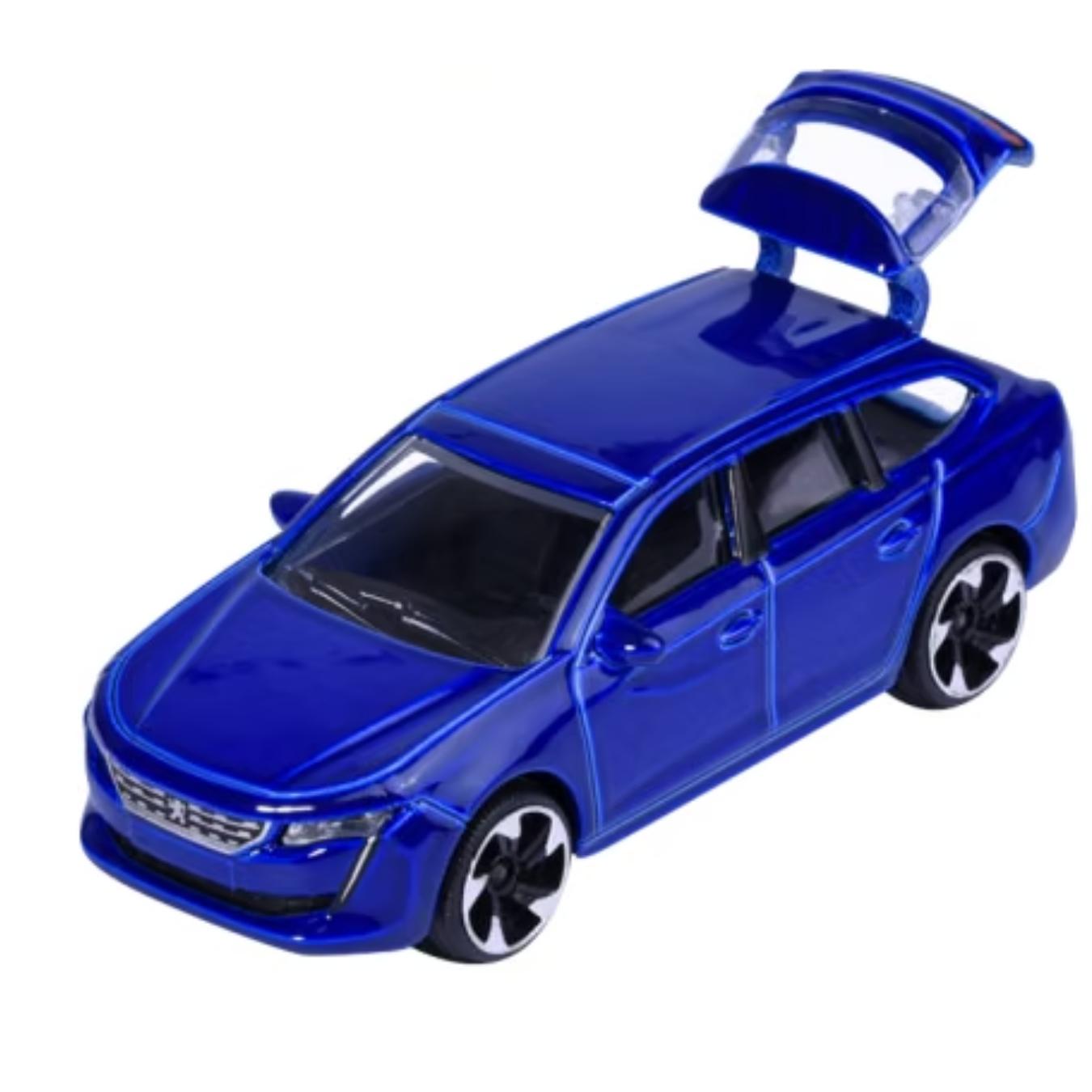 Showroom Premium Blue Peugeot 508 SW 1:64 Scale Die-Cast car By Majorette -Majorette - India - www.superherotoystore.com