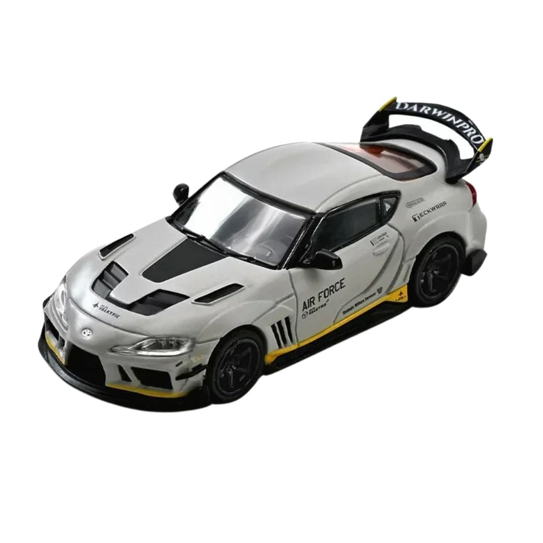 Toyota Supra A90 "Darwin Pro" (Matte Grey) 1:64 Die-Cast Car By Inno64 -Inno64 - India - www.superherotoystore.com