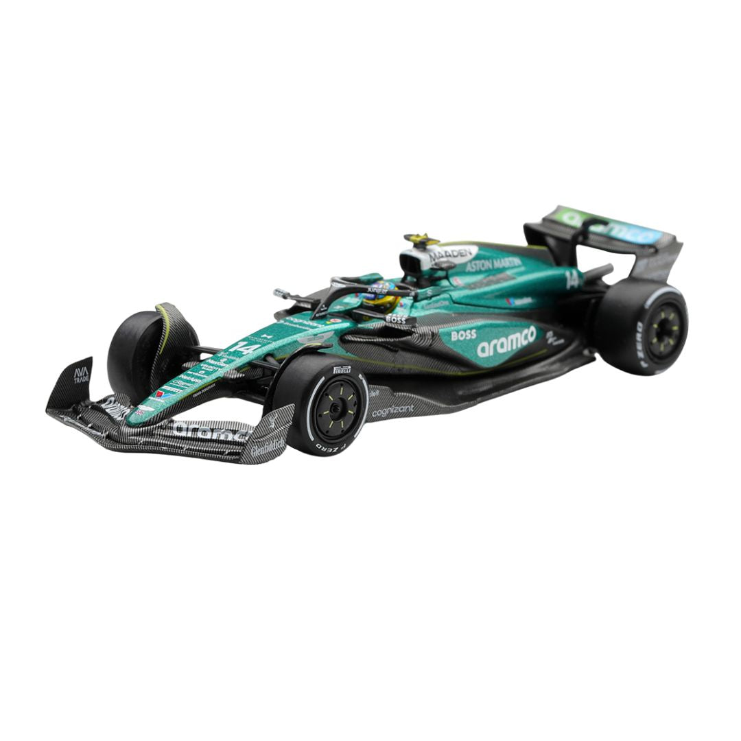 Aston Martin Amr24 #14 Fernando Alonso  2024 F1 2024 Las Vegas Gp / Blister Packaging1:64 Diecast Car By Mini Gt