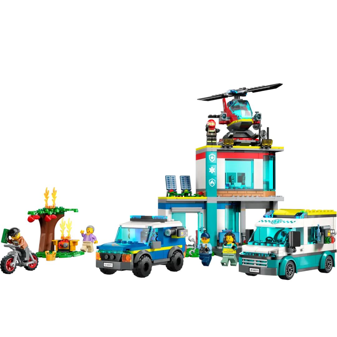 Emergency Vehicles HQ by LEGO® -Lego - India - www.superherotoystore.com