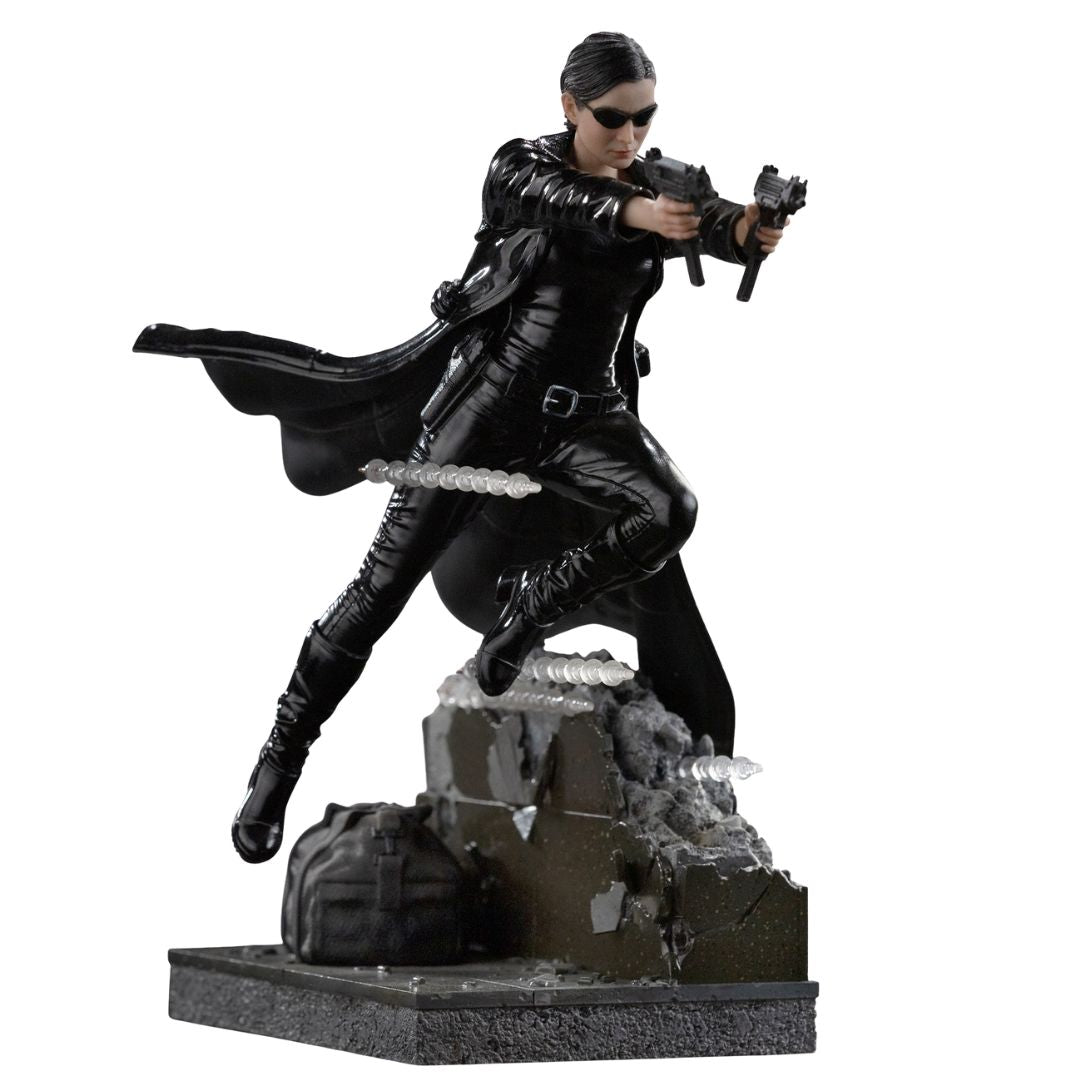 Matrix Trinity Art Statue By Iron Studios