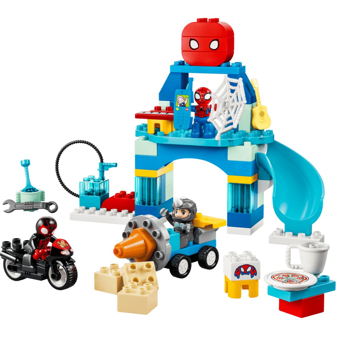 Duplo Team Spidey Webquarters By Lego