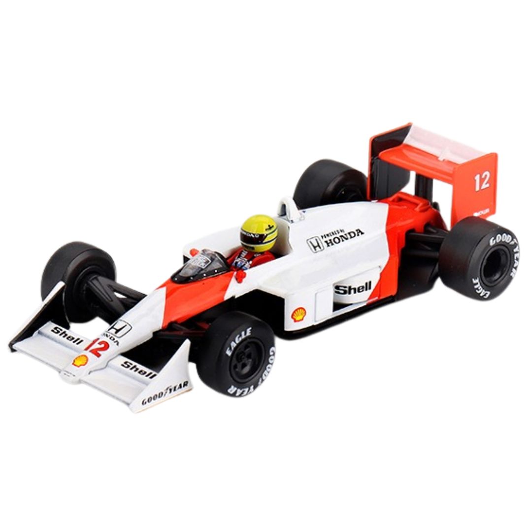 McLaren MP4/4 #12 Ayrton Senna 1988 Japanese Grand Prix Winner 1:64 Scale Die-Cast Car By Mini GT