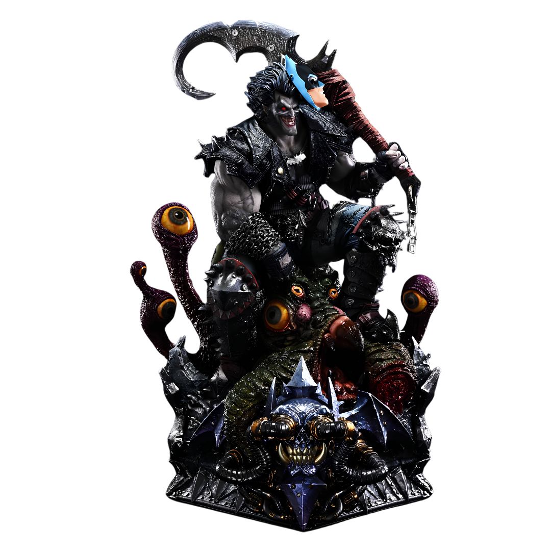 Dark Nights: Death Metal (Comics) Lobo Batman: Batman Who Frags Deluxe Statue By Prime1 Studios
