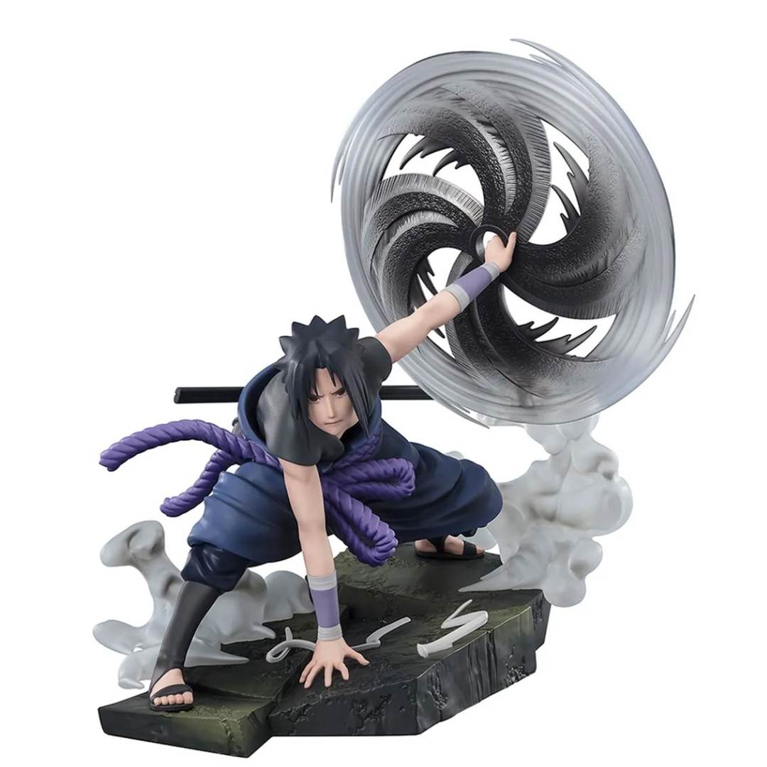 Naruto: Shippuden Sasuke Uchiha The Light &amp; Dark of the Mangekyo Sharingan FiguartsZERO Extra Battle Statue by Bandai -Tamashii Nations - India - www.superherotoystore.com