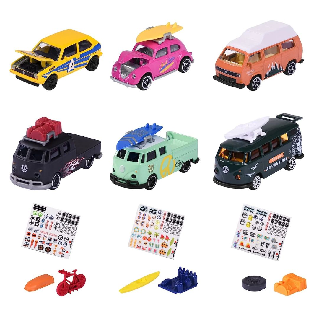 Vw The Originals 2 Pieces Diecast Cars Set Assortment By Majorette By Majorette