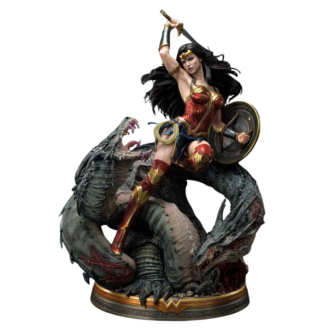 Wonder Woman (Comics) Wonder Woman Versus Hydra (Concept Design By Jason Fabok) Statue By Prime1 Studios
