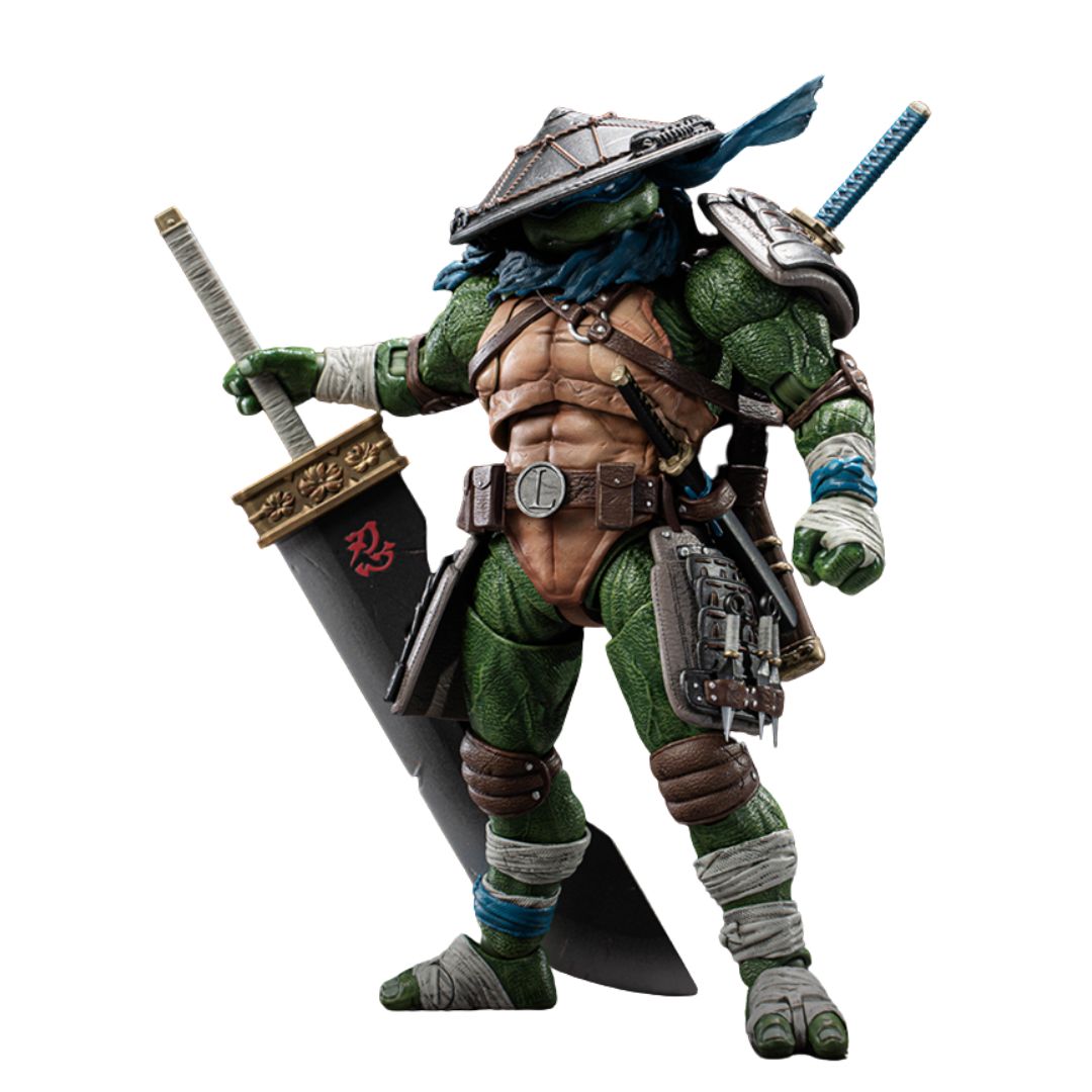 Teenage Mutant Ninja Turtles Leonardo Action Figure Deluxe Version By Heatboys