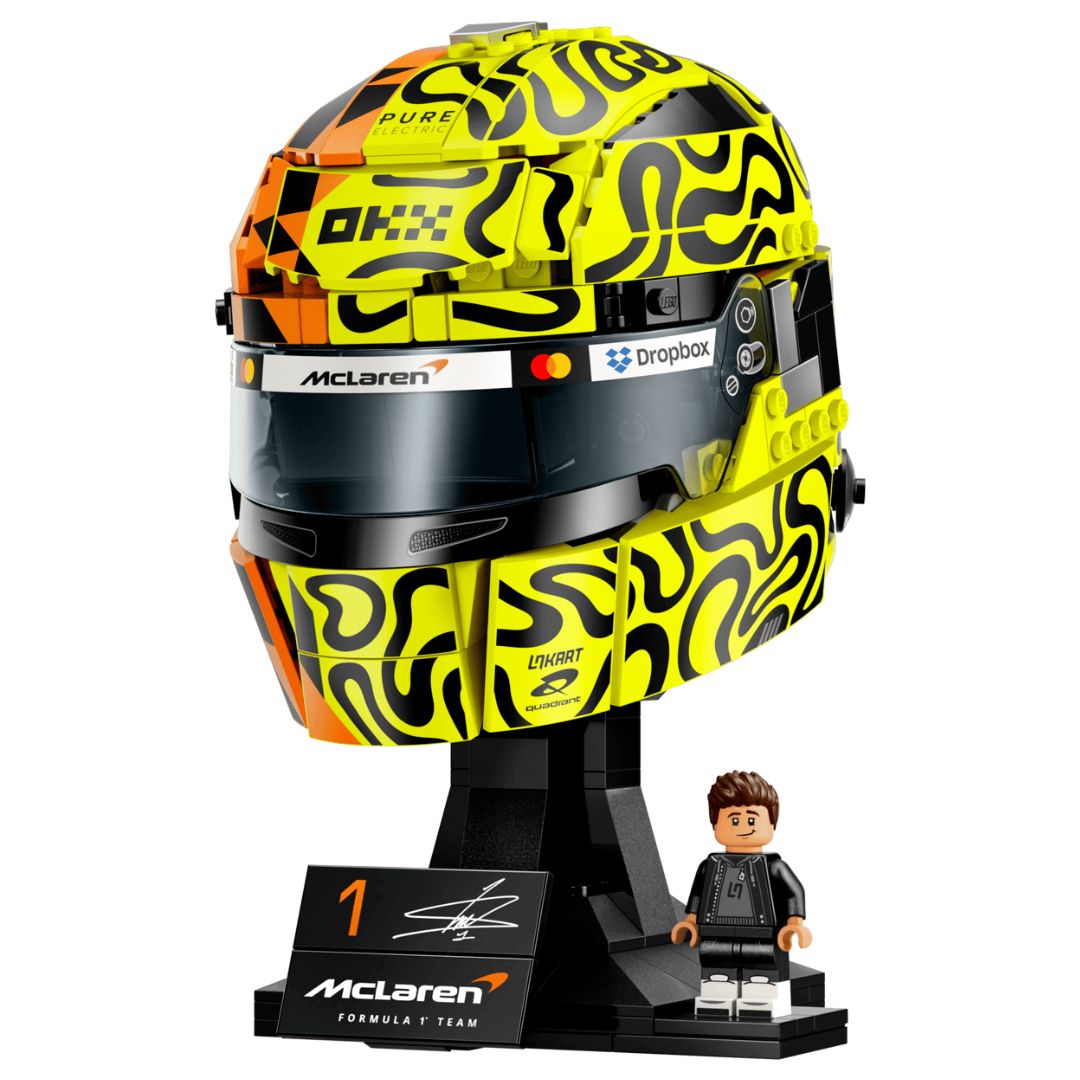 Mclaren Mastercard F1 Team Lando Norris Helmet By Lego