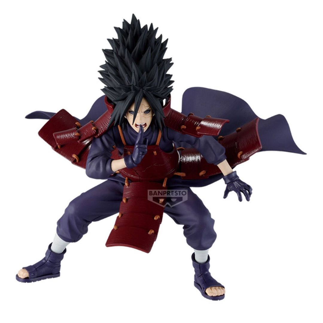 Naruto Shippuden Vibration Stars - Hashirama Senju & Madara Uchiha - B Madara Uchiha Figure by Banpresto -Banpresto - India - www.superherotoystore.com