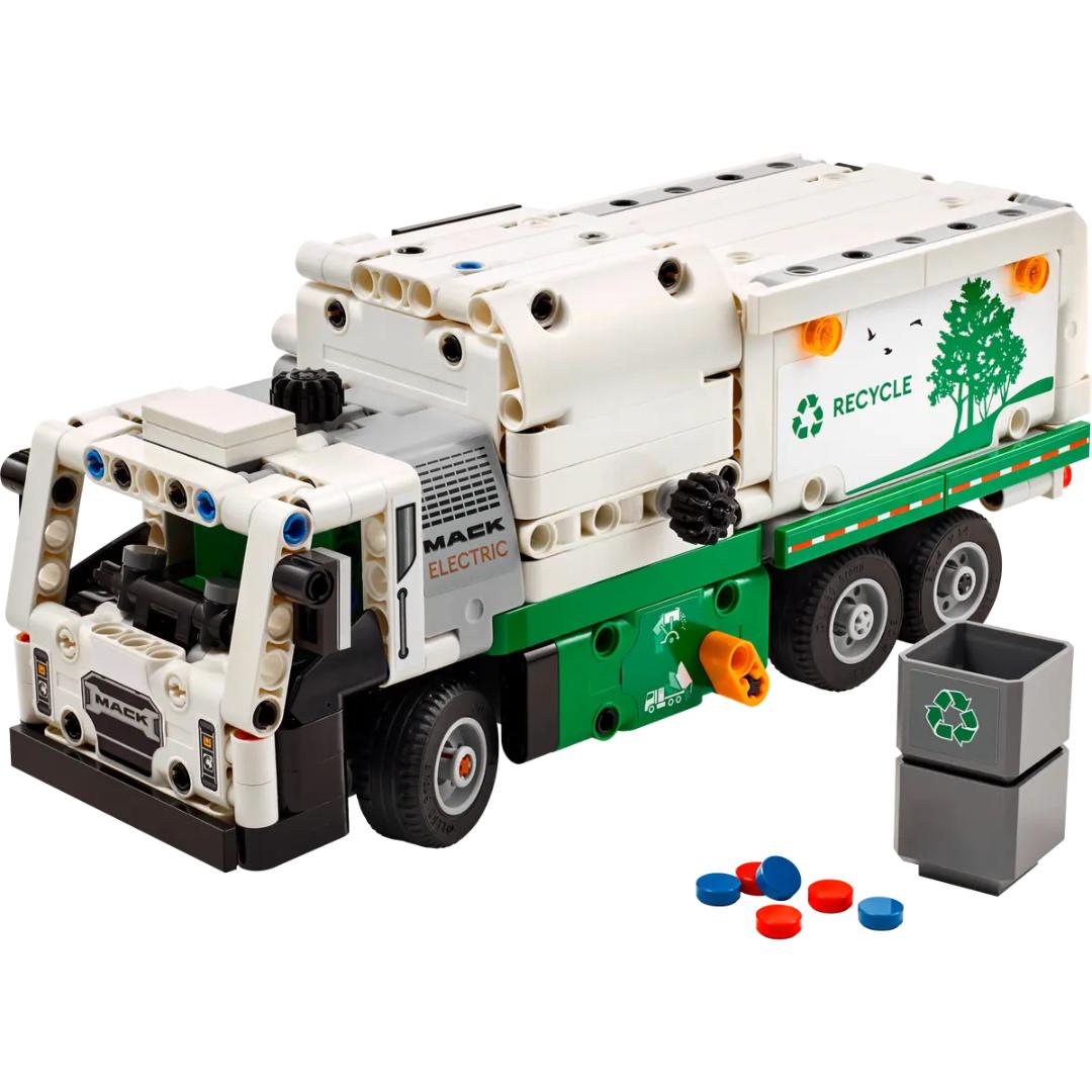 Lego Technic Mack® LR Electric Garbage Truck -Lego - India - www.superherotoystore.com