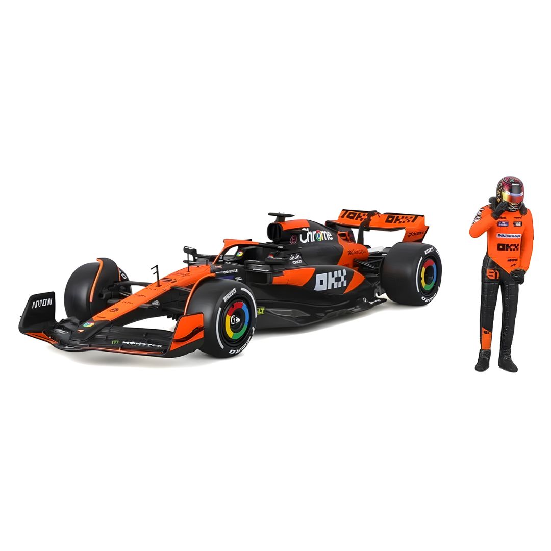 F1 MCLAREN MCL38 MIAMI GRAND PRIX 2024 1:24 Scale Die-Cast by Bburago -Bburago - India - www.superherotoystore.com