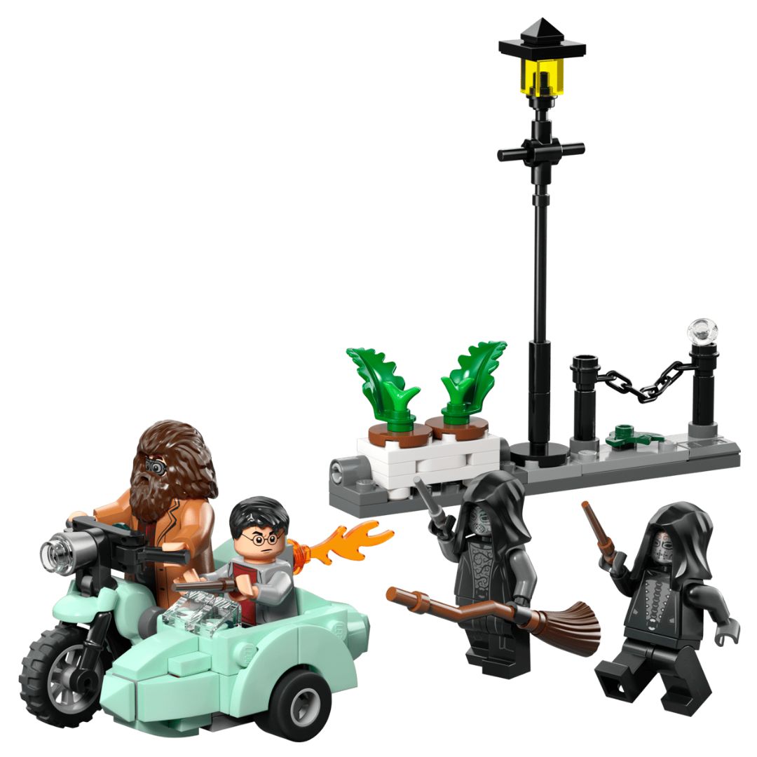 Harry Potter Hagrid &amp; Harry'S Privet Drive Escape By Lego -Lego - India - www.superherotoystore.com