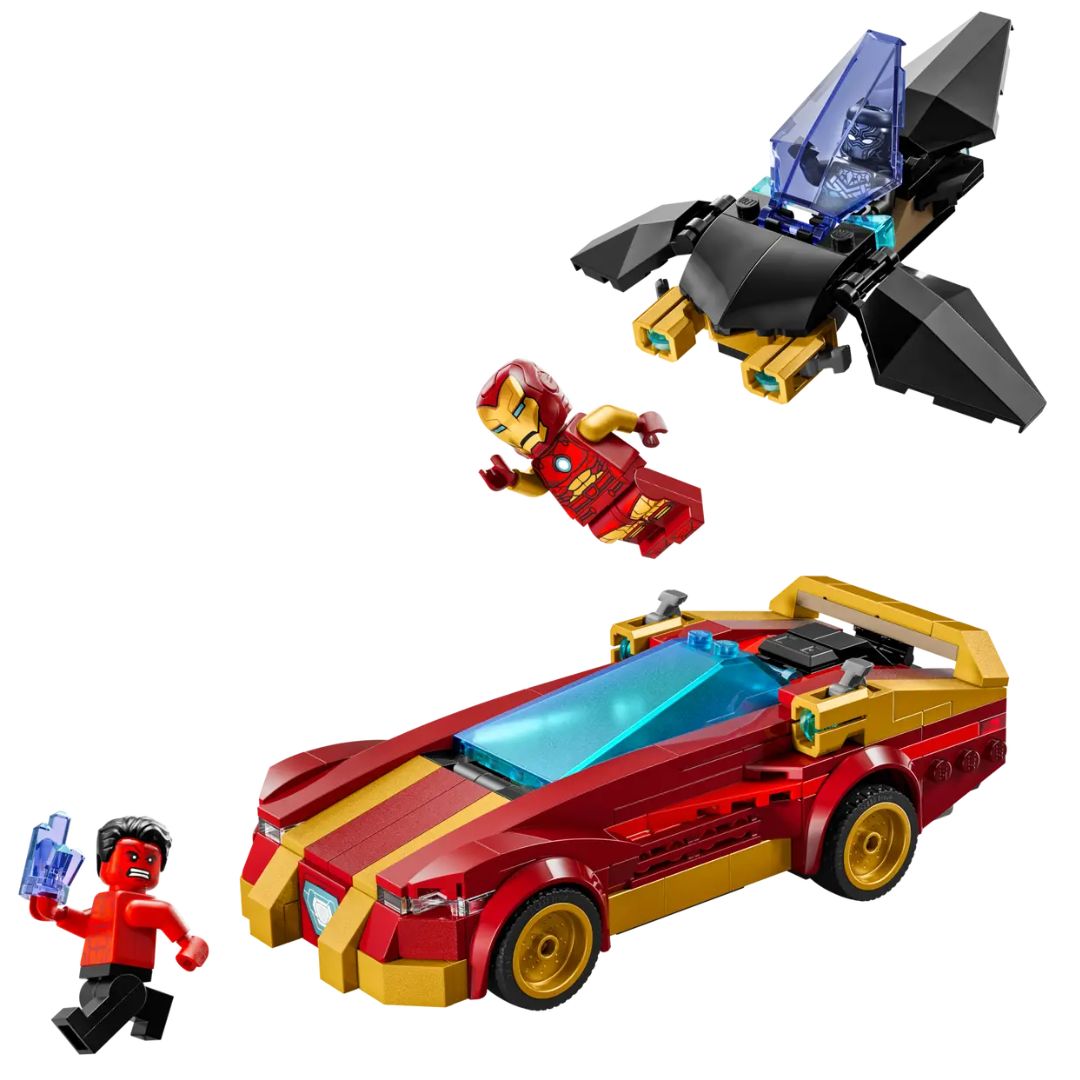 Iron Man Car & Black Panther By Lego -Lego - India - www.superherotoystore.com