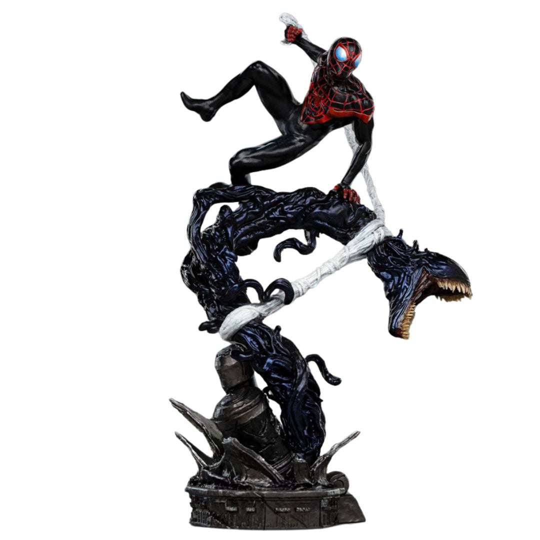 Miles Morales Bds Art Statue By Iron Studios -Iron Studios - India - www.superherotoystore.com