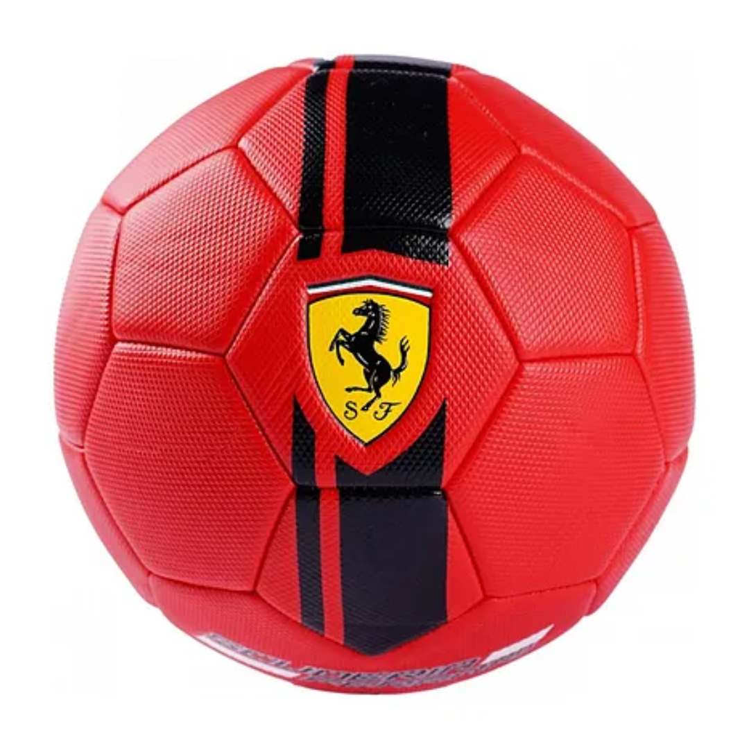 FERRARI MACHINE SEWING SOCCER BALL Size 5 by Mesuca -Mesuca - India - www.superherotoystore.com