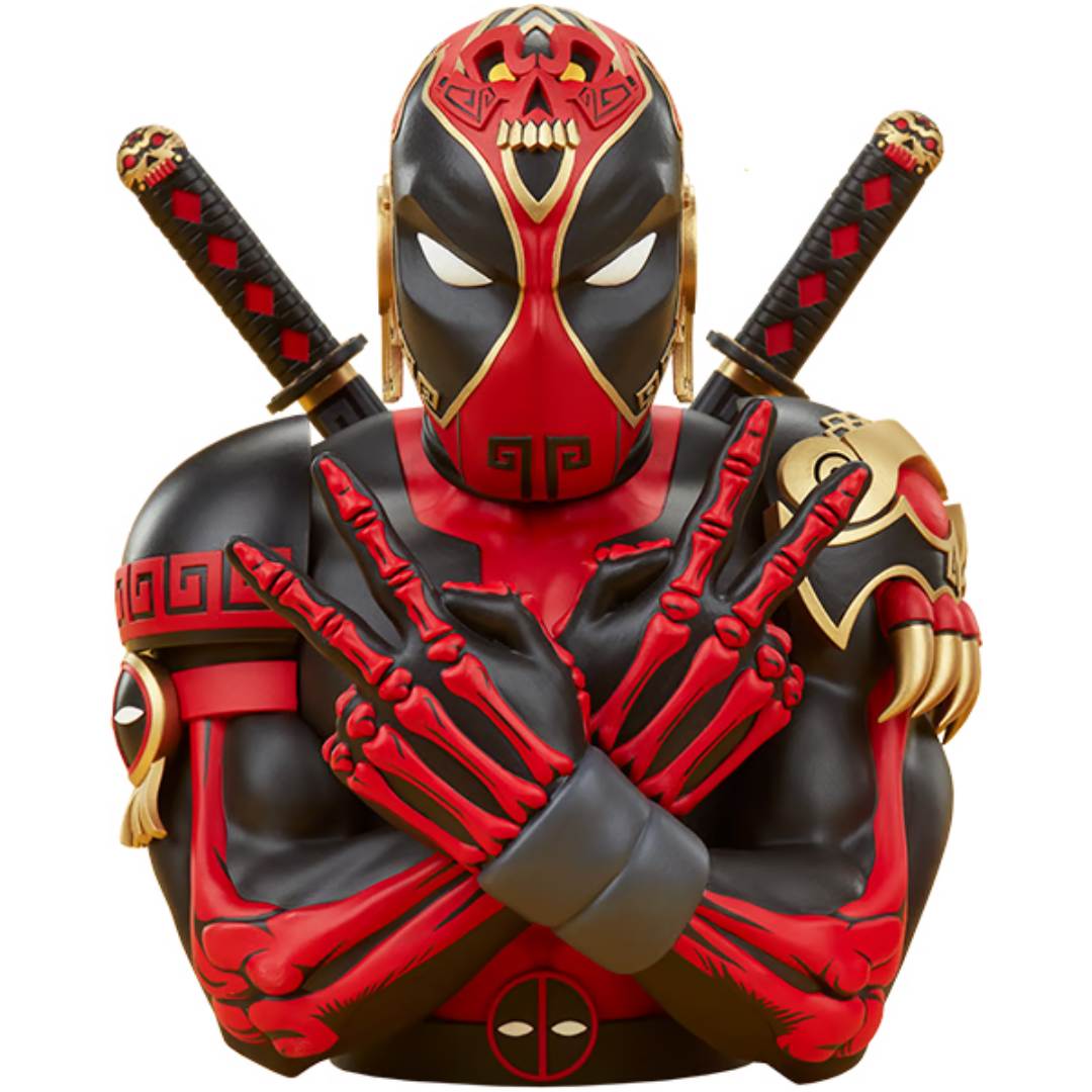 Deadpool Designer Collectible Bust by Sideshow Collectibles -Sideshow Collectibles - India - www.superherotoystore.com