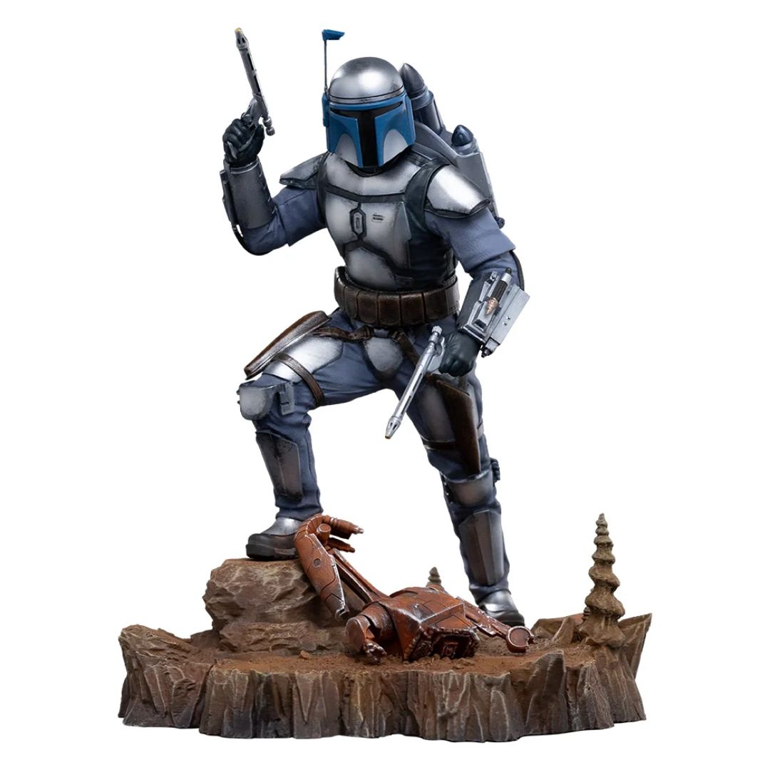 Jango Fett - Star Wars -Statue By Iron Studios -Iron Studios - India - www.superherotoystore.com