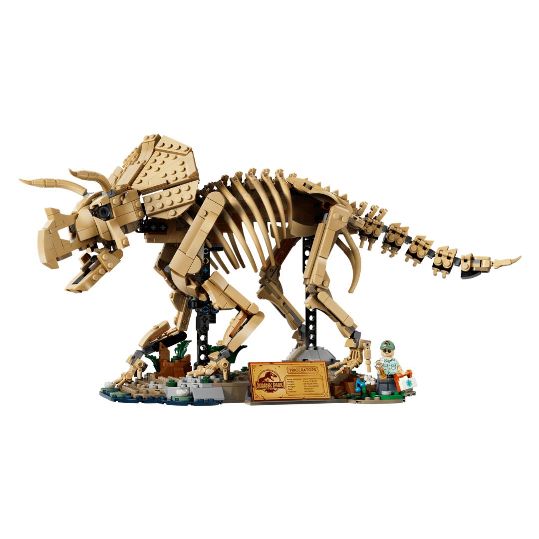 Jurassic World Dinosaur Fossils :Triceratops By Lego -Lego - India - www.superherotoystore.com
