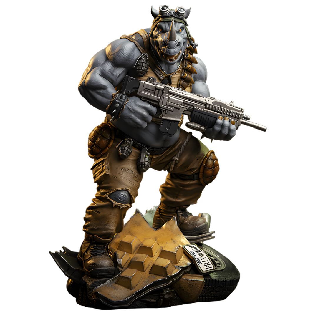 Rocksteady Statue By Tweeterhead -Tweeterhead - India - www.superherotoystore.com
