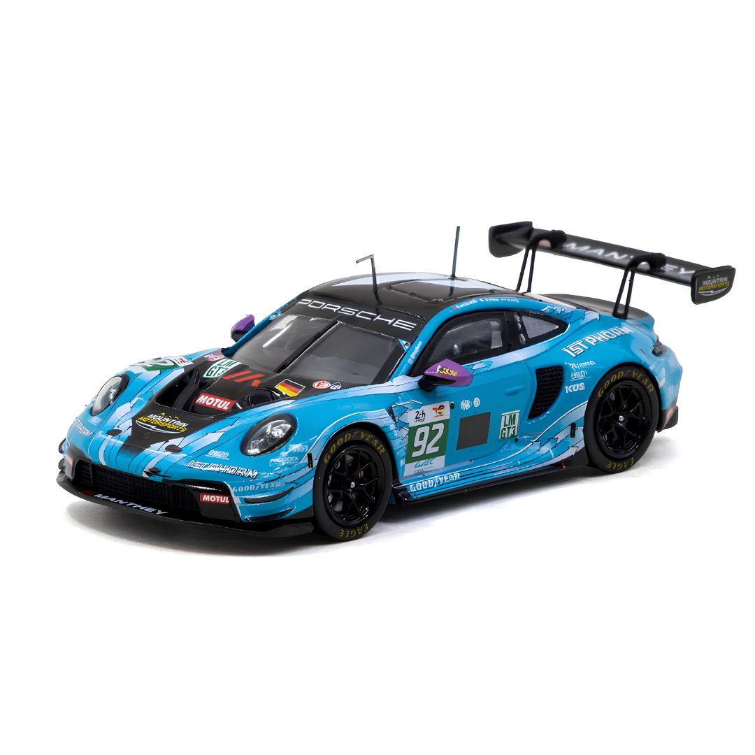 Porsche 911 Gt3 R 24H Of Le Mans 2025 Winner Of Lmgt3 Ryan Hardwick Richard Lietz Riccardo Pera 1:64 Scale Die-Cast Car By Tarmac Works