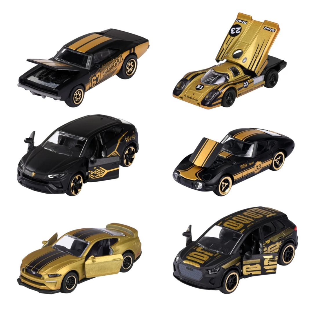 Limited Edition 6 Diecast Cars Assortment By Majorette