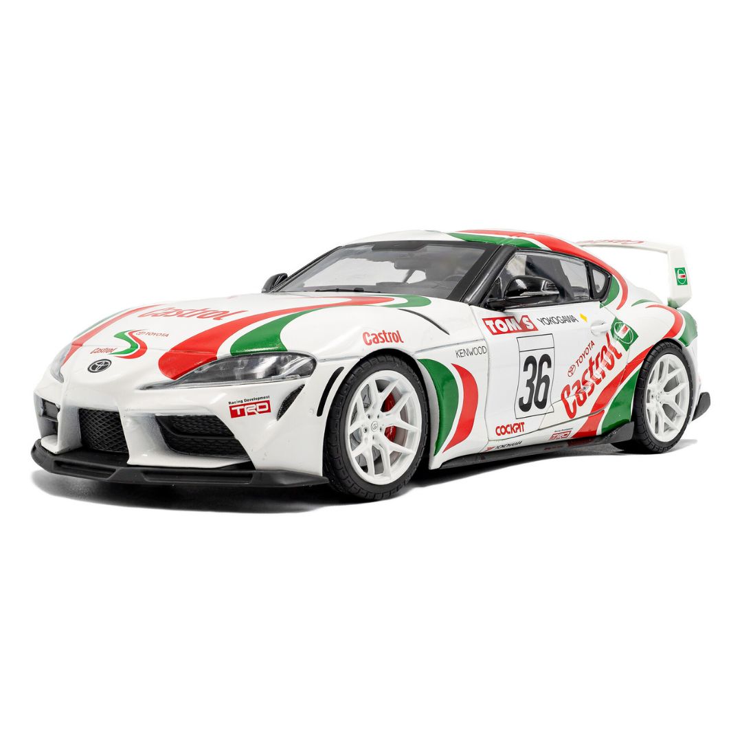 1:18 Toyota Gr Supra Toyota Racing Tribute White 2024 By Solido