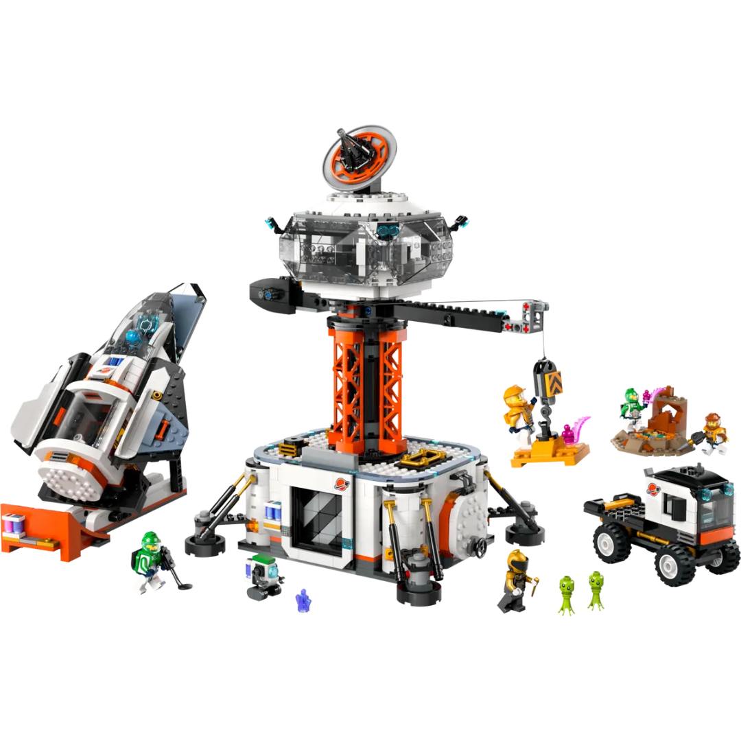 Lego City Space Base and Rocket Launchpad -Lego - India - www.superherotoystore.com