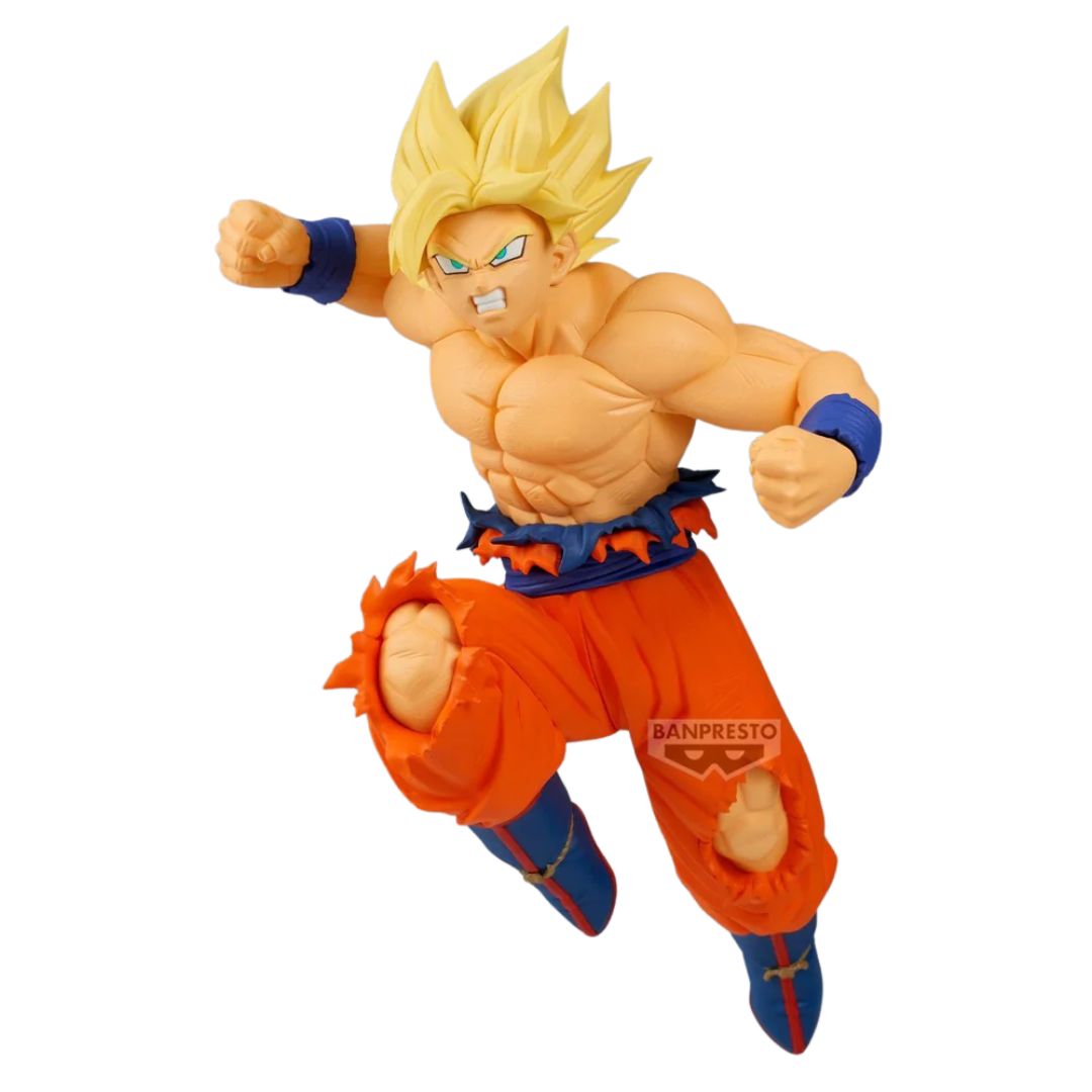Dragon Ball Z Match Makers Super Saiyan Son Goku Statue By Banpresto