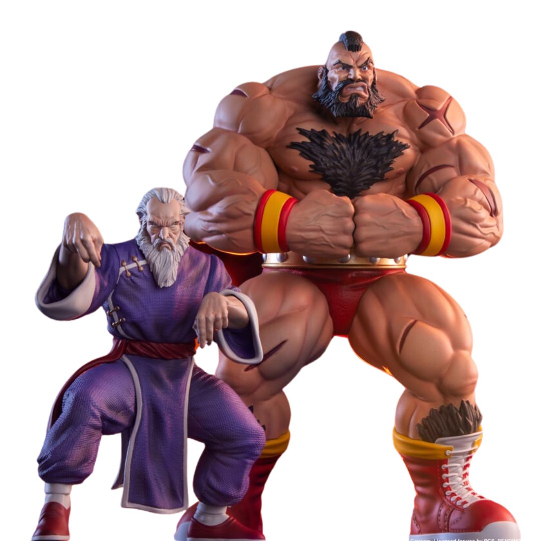 Zangief &amp; Gen Collectible Statue by Sideshow Collectibles -Sideshow Collectibles - India - www.superherotoystore.com