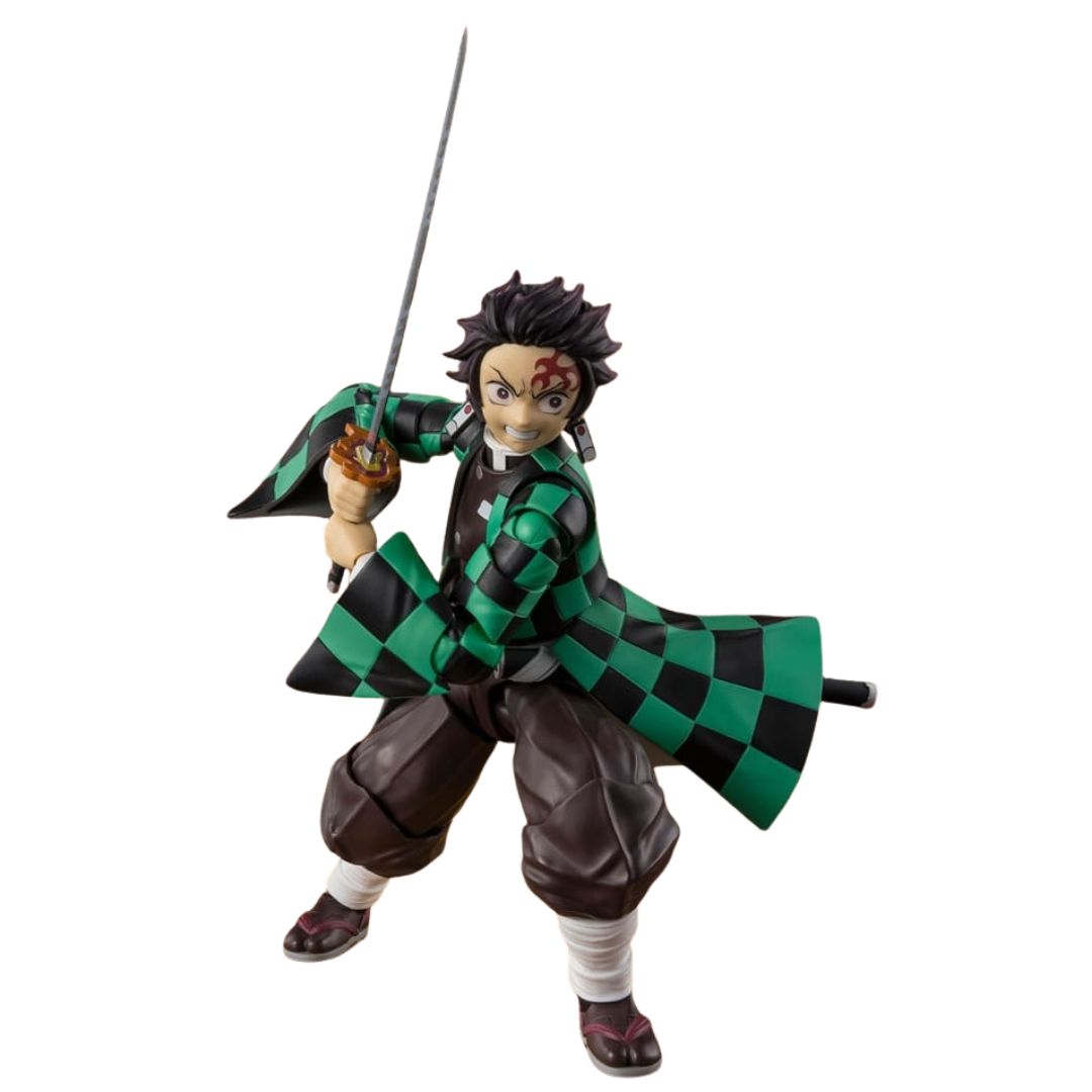 Demon Slayer Tanjiro Kamado The Final Battle In The Infinity Castle S.H.Figuarts By Tamashii Nations -Tamashii Nations - India - www.superherotoystore.com