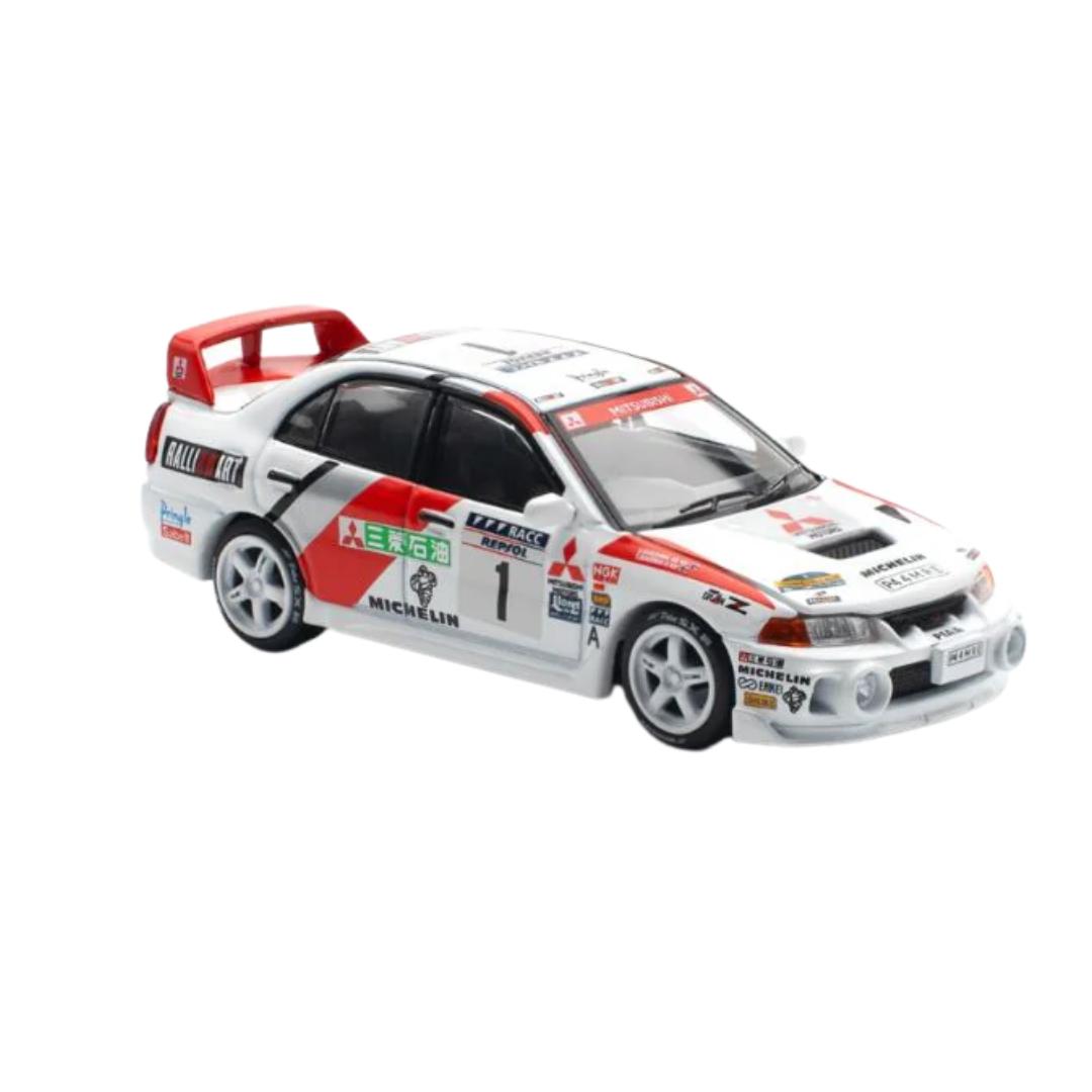 Mitsubishi Lancer Evolution IV Rally Winner 1:64 Scale Die-Cast Car By Pop Race -Pop Race - India - www.superherotoystore.com