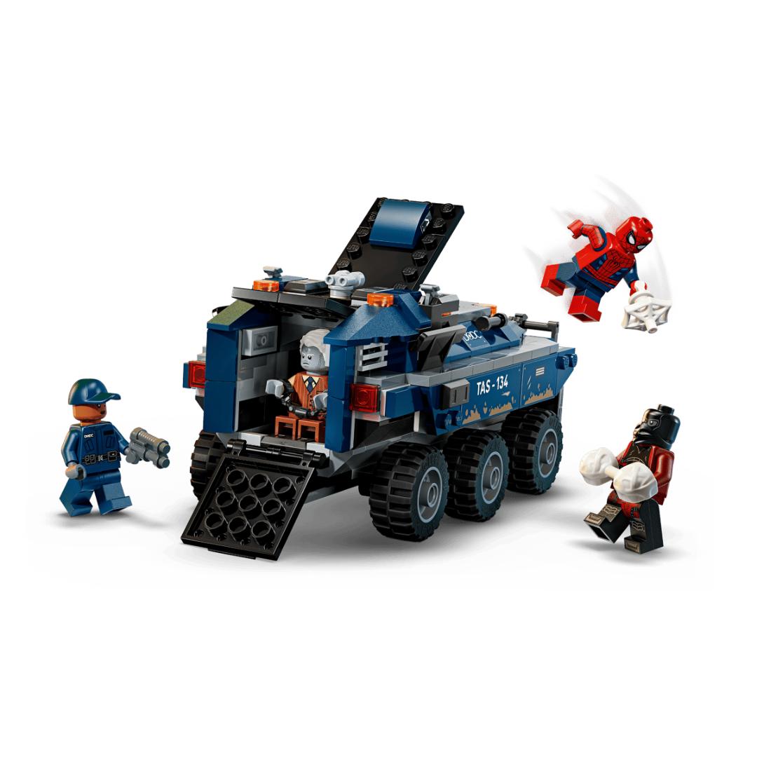 Spider-Man Prison Transport Chase By Lego