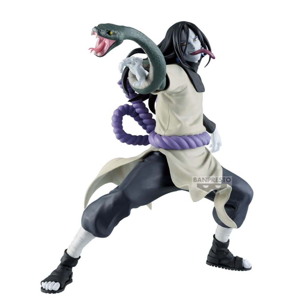 Naruto Shippuden Vibration Stars - Tobirama Senju & Orochimaru - B Orochimaru Figure by Banpresto -Banpresto - India - www.superherotoystore.com