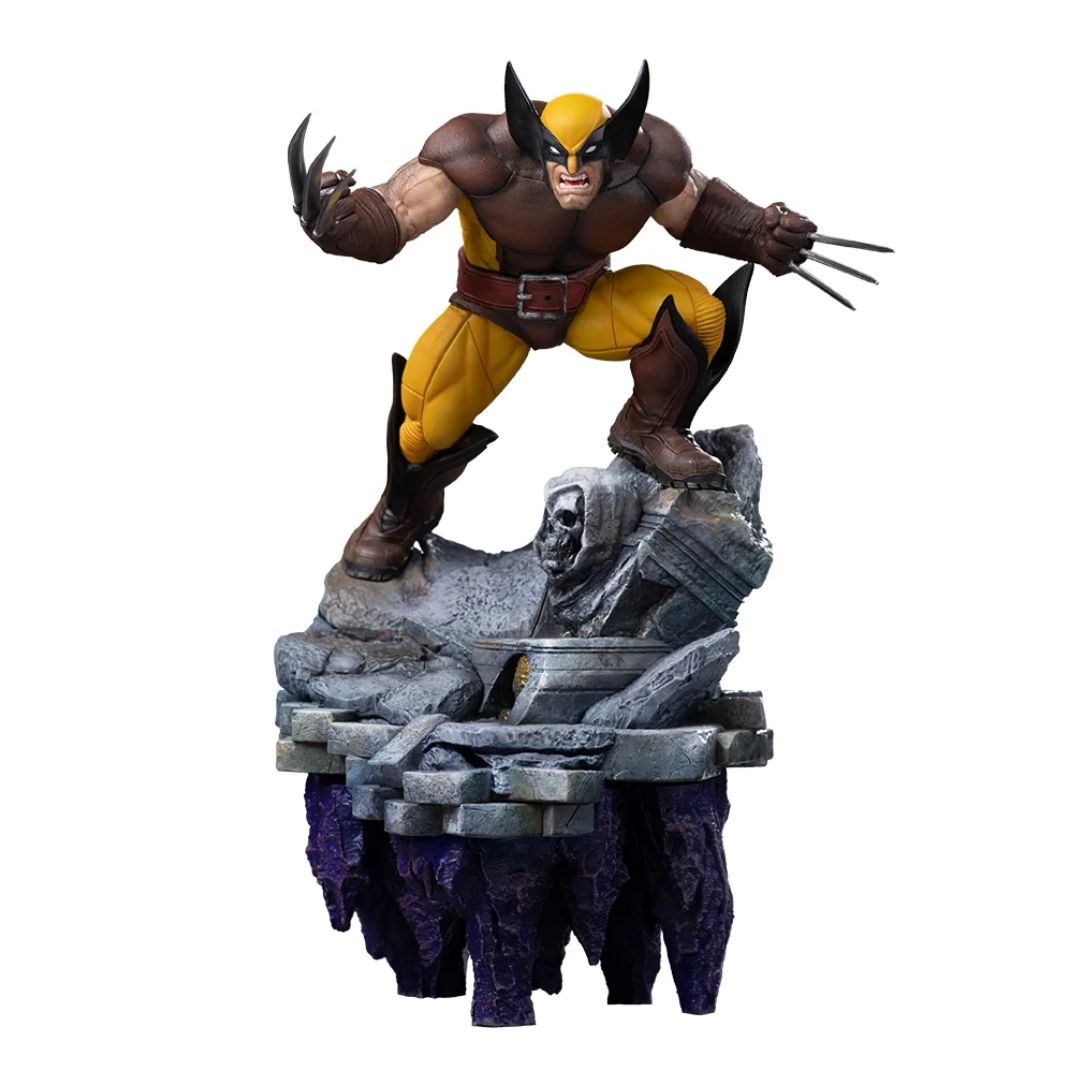 Wolverine - Infinity Gauntlet Diorama - Bds Art Statue By Iron Studios